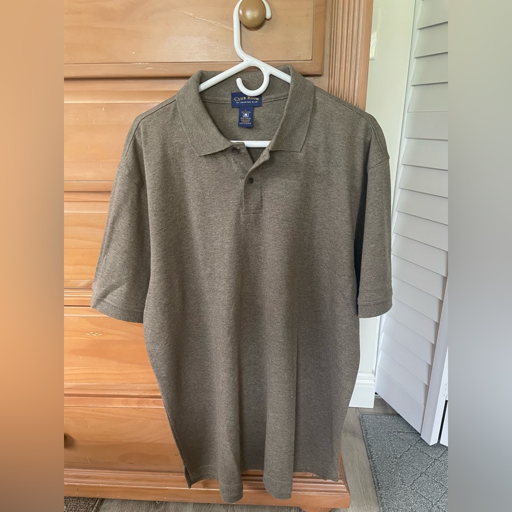 Men’s Club Room by Charter Club Polo- 23” across the chest - 33” top to bottom